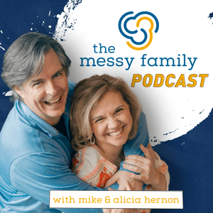Messy Family Podcast : Catholic Conversations on Marriage and Family by Mike and Alicia Hernon : Catholic Marriage Parent and Family