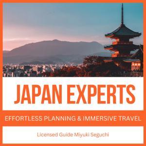 Japan Experts: Effortless Planning & Immersive Travel by Licensed Guide Miyuki Seguchi
