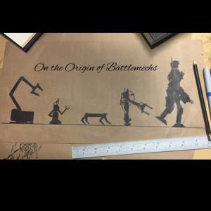 On the Origin of Battlemechs by Brent , Joshua , Chandler, and Derek