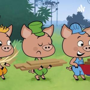 Os Três Porquinhos by Claudia Bispo