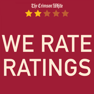 We Rate Ratings by The Crimson White | Student Media | The University of Alabama