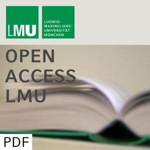 Medizin - Open Access LMU - Teil 14/22 by Ludwig-Maximilians-Universität München