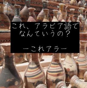 これ、アラビア語でなんていうの？〜これアラ〜 by これアラ会