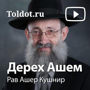 Рав Ашер Кушнир  — Дерех Ашем, видеоуроки by toldot.com