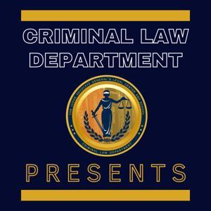 Criminal Law Department Presents by The Judge Advocate General's Legal Center and School