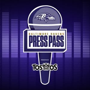 Ravens Press Pass by Baltimore Ravens