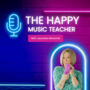 The Happy Music Teacher by Jeanette Shorey