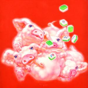 豚に麻将 by Pigs Mahjong