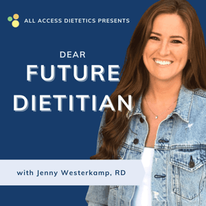 Dear Future Dietitian by Jenny Westerkamp