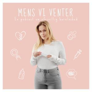 MENS VI VENTER by Stine Lykke