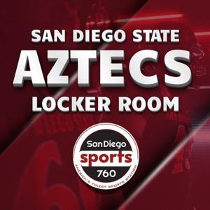 Aztecs Locker Room by KGB-AM