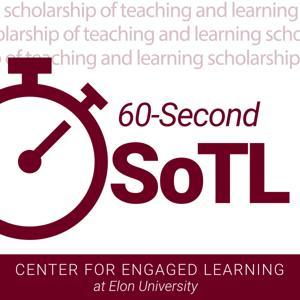 60-Second SoTL by Jessie L. Moore