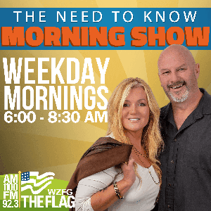 The Need to Know Morning Show by The Flag - AM 1100 and FM 92.3