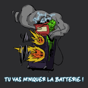 Tu vas m'niquer la batterie ! by Studio Carton C