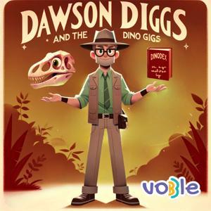 Dawson Diggs & the Dino Gigs | Dinosaur Children Adventure | Kids Podcast Stories by Vobble