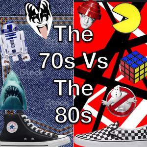The 70s vs The 80s by Secret Suburbs Studios