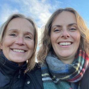 Bag Tankerne med Trine og Sanne by Trine Høhrmann og Sanne Schroll Lønborg