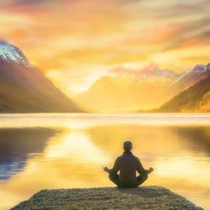 Meditation afslapning by Dig, Os og Universet