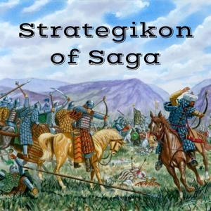 Strategikon of Saga: Kansas City podcast of Tactics for Saga, a miniatures game from Studio Tomahawk by Brit Buell
