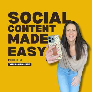 Social Content Made Easy: Instagram Growth Tips by Nicole Ialeggio | Social Media Strategist | Instagram Tips