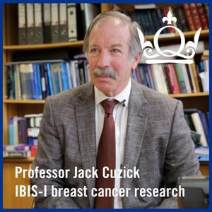 Professor Jack Cuzick discusses IBIS-I breast cancer research by Queen Mary University of London