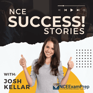 NCE Success Stories by Josh Kellar, NCEExamPrep