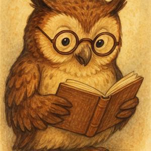 Tonton Chouette et son carnet by DGalanadel