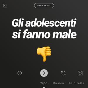 Gli adolescenti si fanno male by Gli Ascoltabili