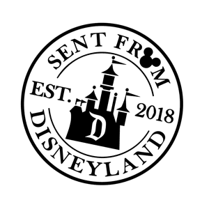 Sent from Disneyland by Clocky McDowell
