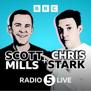 Scott Mills and Chris Stark by BBC Radio 5 Live