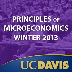 Principles of Microeconomics, Winter 2013 by Hilary Hoynes