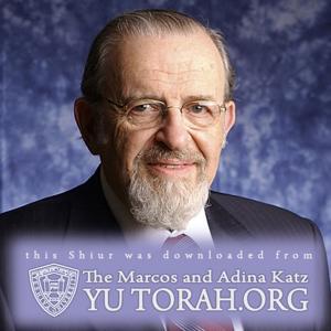 YUTORAH: R' Norman Lamm -- Recent Shiurim by Lamm, Rabbi Norman